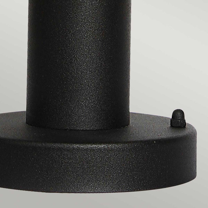 Norlys Helsingor 1 Light Pedestal Lantern HELSINGOR-PED-BK Black