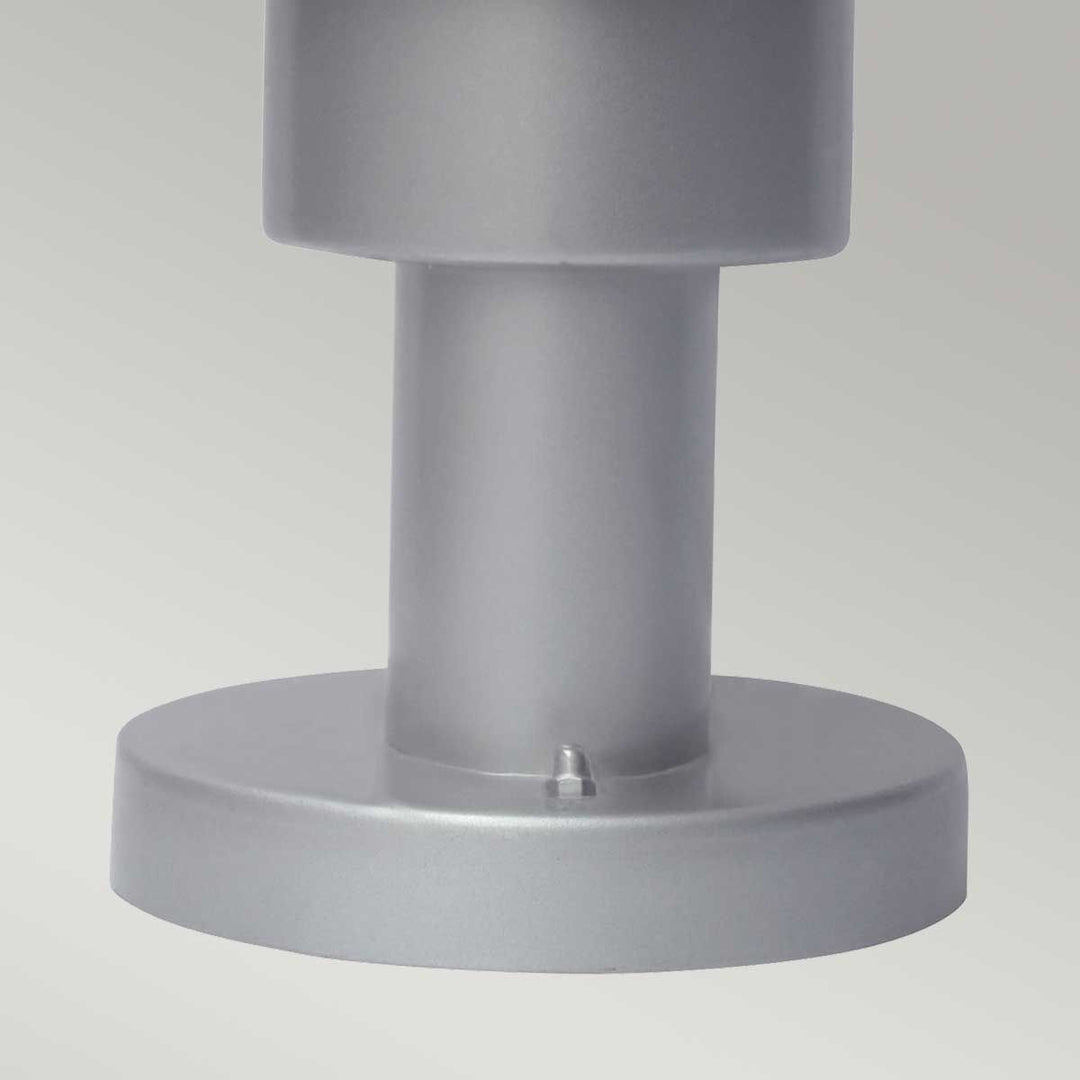 Norlys Helsingor 1 Light Pedestal Lantern HELSINGOR-PED Silver
