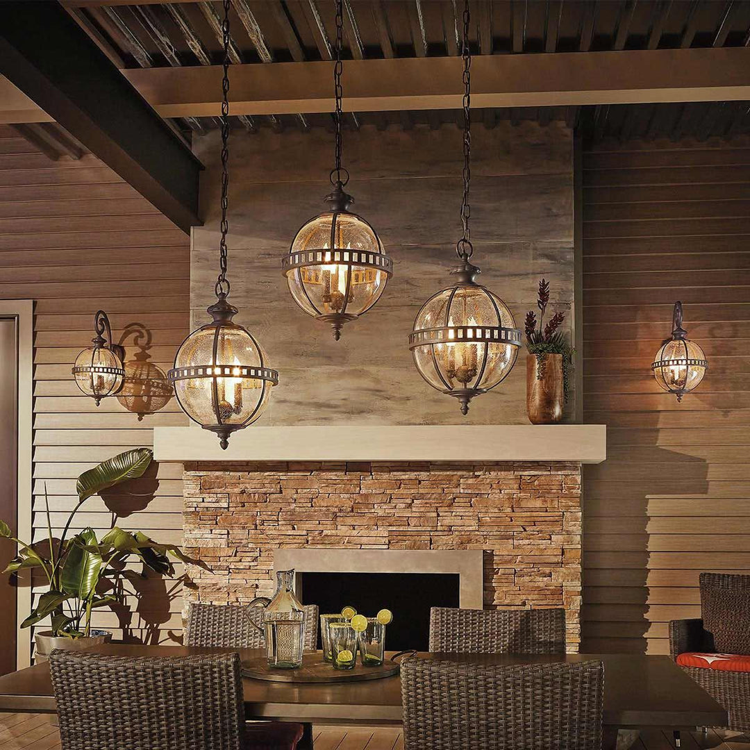 Norlys Halleron 2 Light Wall Lantern KL-HALLERON-2S Londonderry