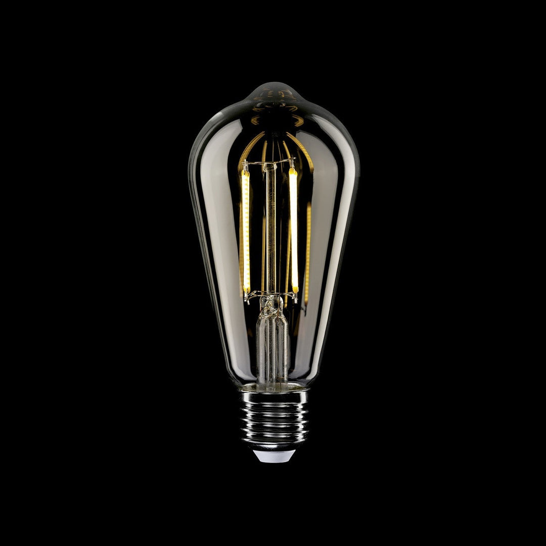 LED Filament Vintage Bulb ST64 7W 806LM E27 Clear 2700K Dimmable