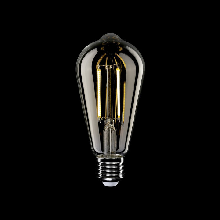 LED Filament Vintage Bulb ST64 7W 806LM E27 Clear 2700K Dimmable