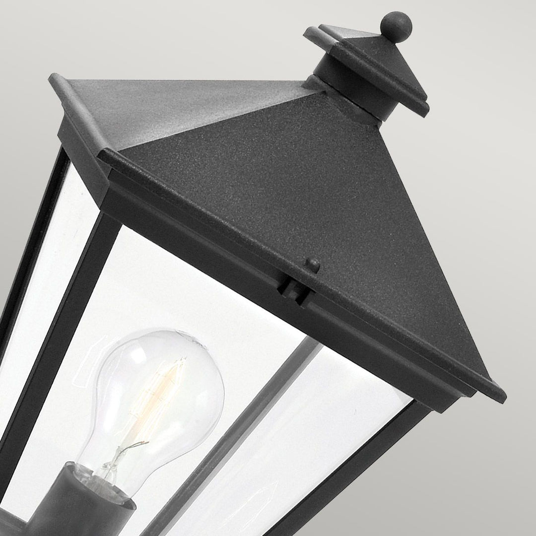 Elstead Lighting Turin Grande 1 Light Pedestal - Black  TG3-BLACK Black
