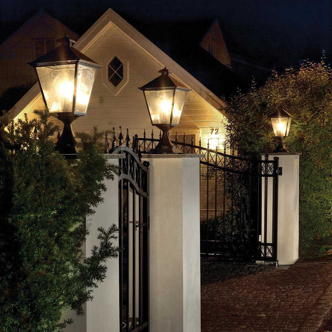 Elstead Lighting Turin Grande 1 Light Pedestal - Black  TG3-BLACK Black