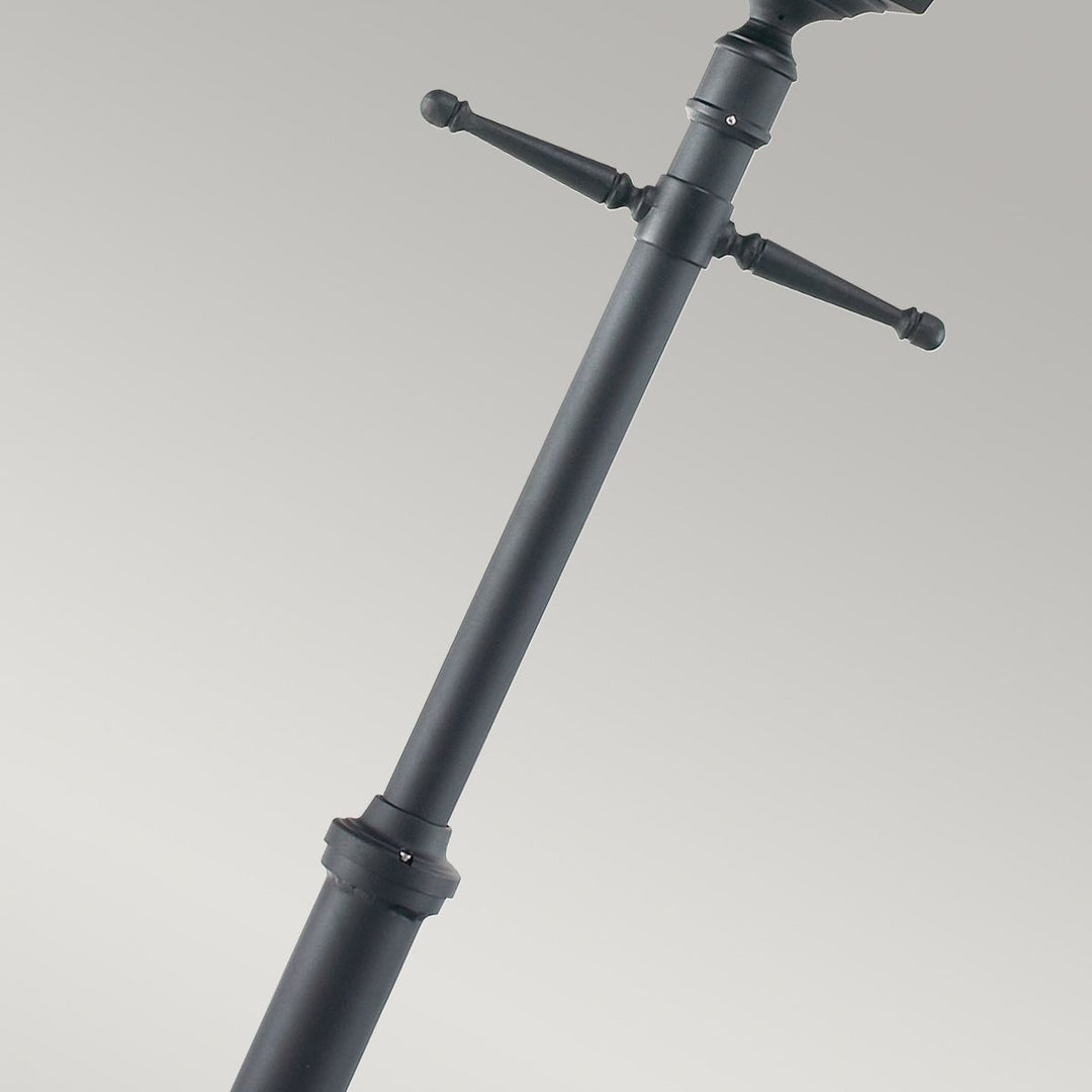 Elstead Lighting Turin Grande 1 Light Single Post - Black  TG5-BLACK Black