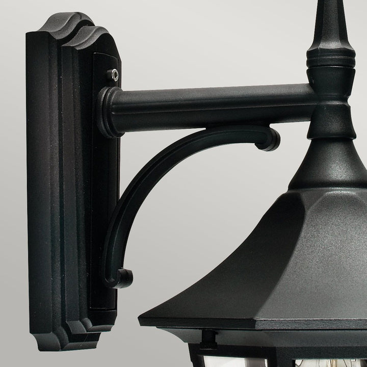 Elstead Lighting Valencia 1 Light Down Lantern  V2-BLACK Black