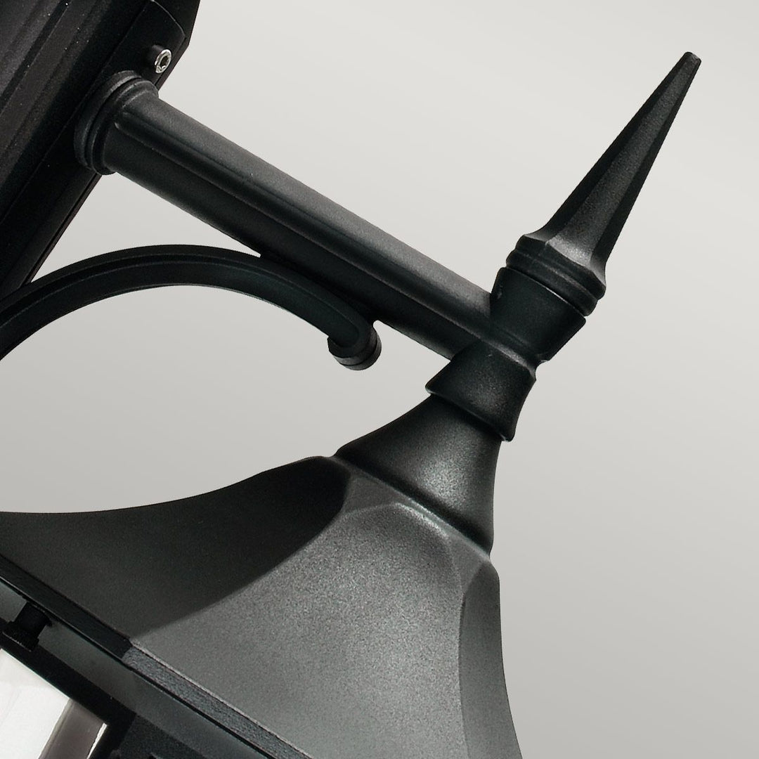 Elstead Lighting Valencia 1 Light Down Lantern  V2-BLACK Black