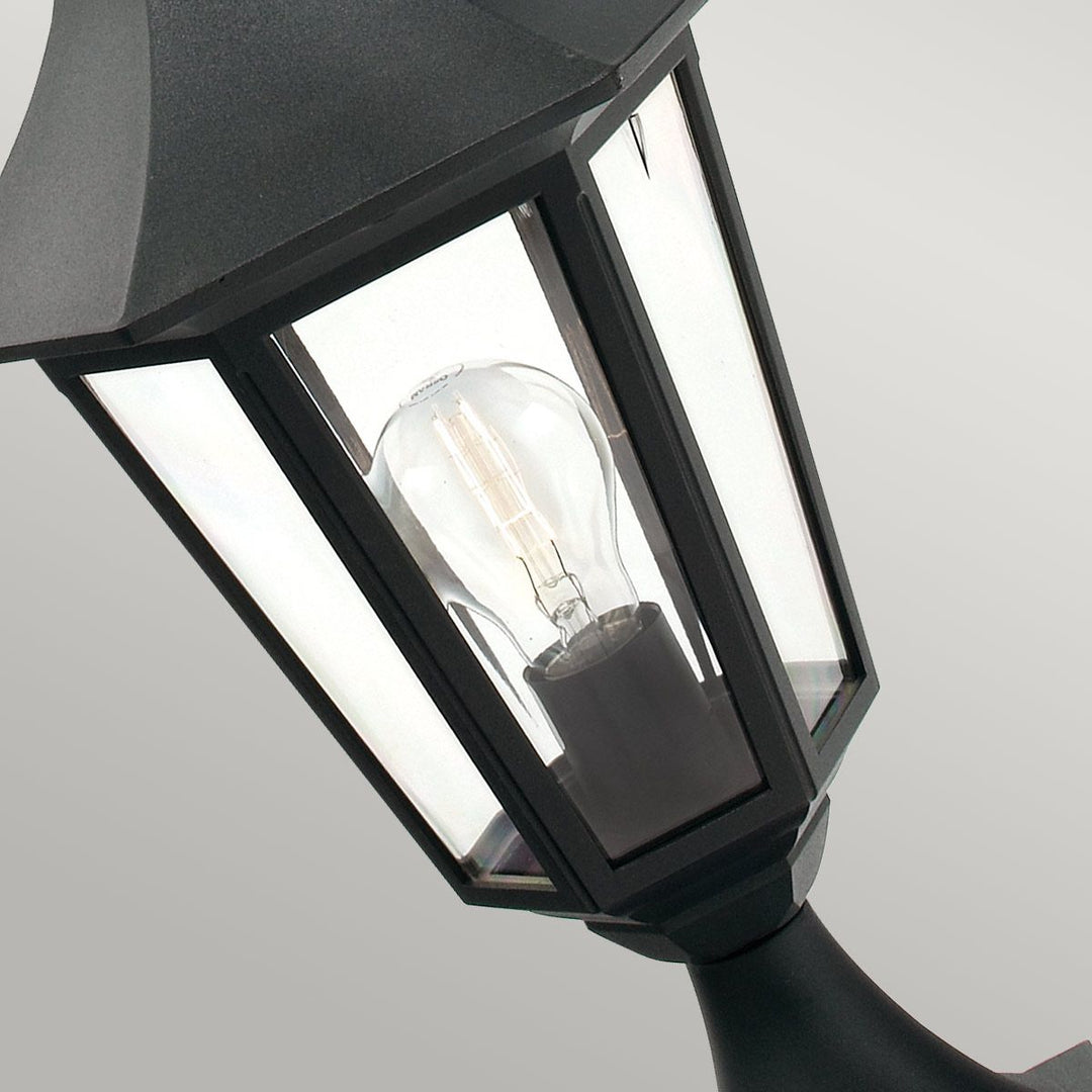 Elstead Lighting Valencia 1 Light Pedestal  V3-BLACK Black