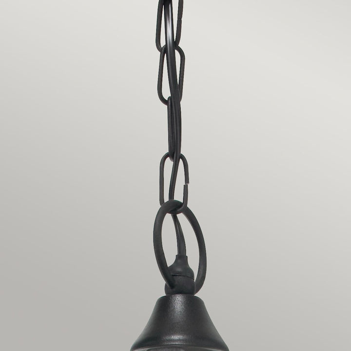 Elstead Lighting Valencia 1 Light Chain Lantern V8-BLACK Black