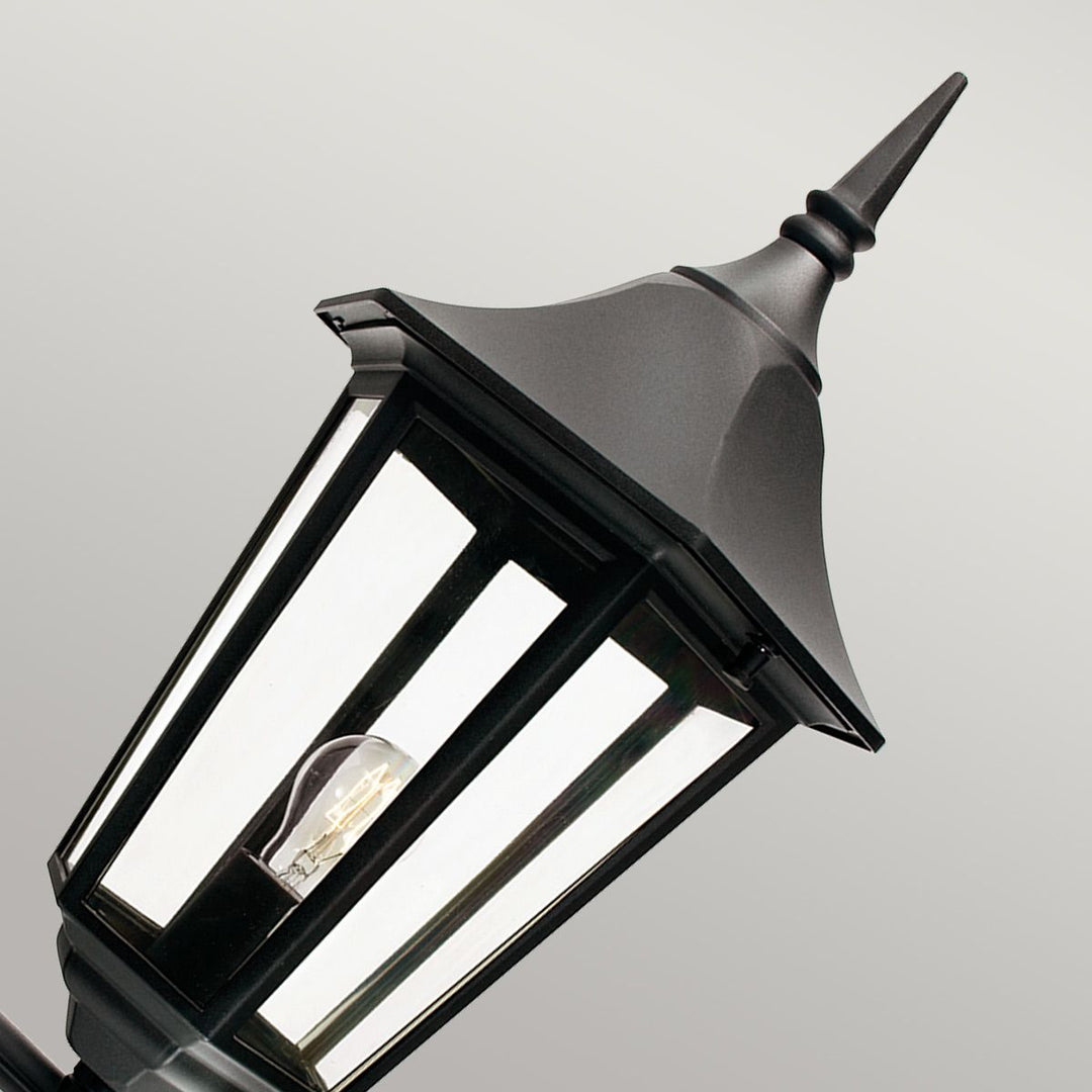 Elstead Lighting Valencia Grande 1 Light Up Lantern  VG1-BLACK Black