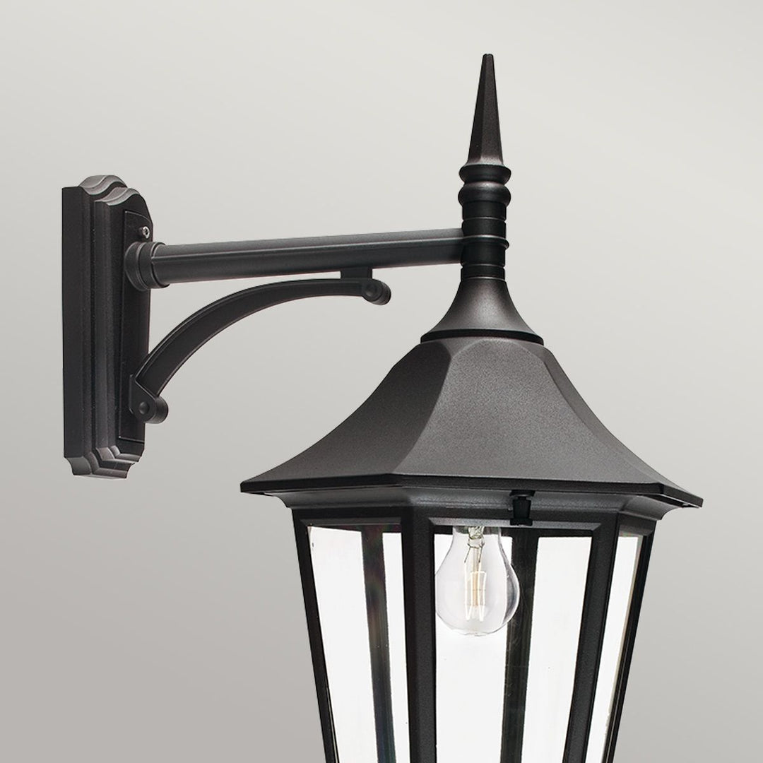 Elstead Lighting Valencia Grande 1 Light Down Lantern  VG2-BLACK Black