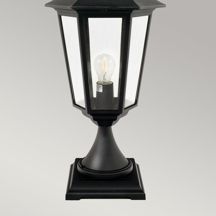 Elstead Lighting Valencia Grande 1 Light Pedestal  VG3-BLACK Black