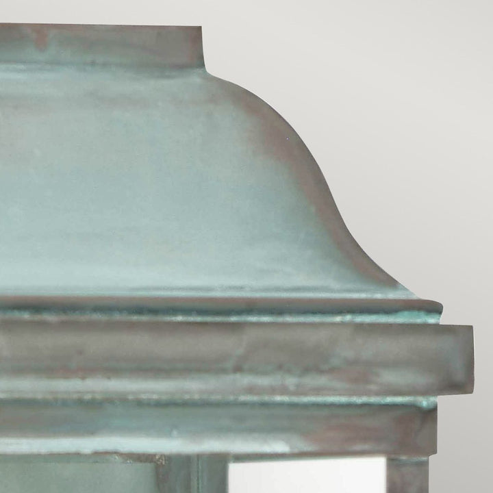 Norlys Victoria 1 Light Wall Lantern - Verdigris VICTORIA-VERDI Verdigris
