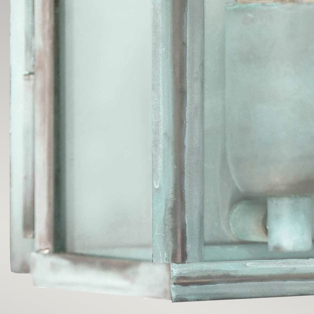 Norlys Victoria 1 Light Wall Lantern - Verdigris VICTORIA-VERDI Verdigris