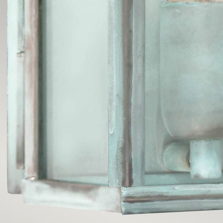 Norlys Victoria 1 Light Wall Lantern - Verdigris VICTORIA-VERDI Verdigris