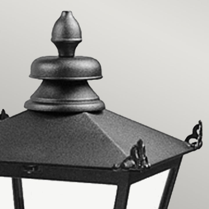 Norlys Wilmslow 1 Light Wall Lantern  WSLB1-BLACK Black