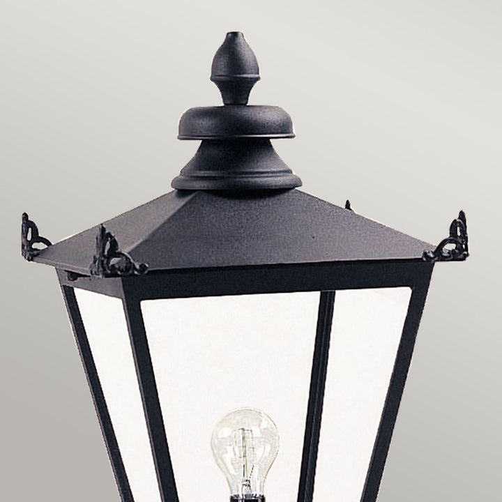 Norlys Wilmslow 1 Light Lantern (Head Only)  WSLL1-BLACK Black