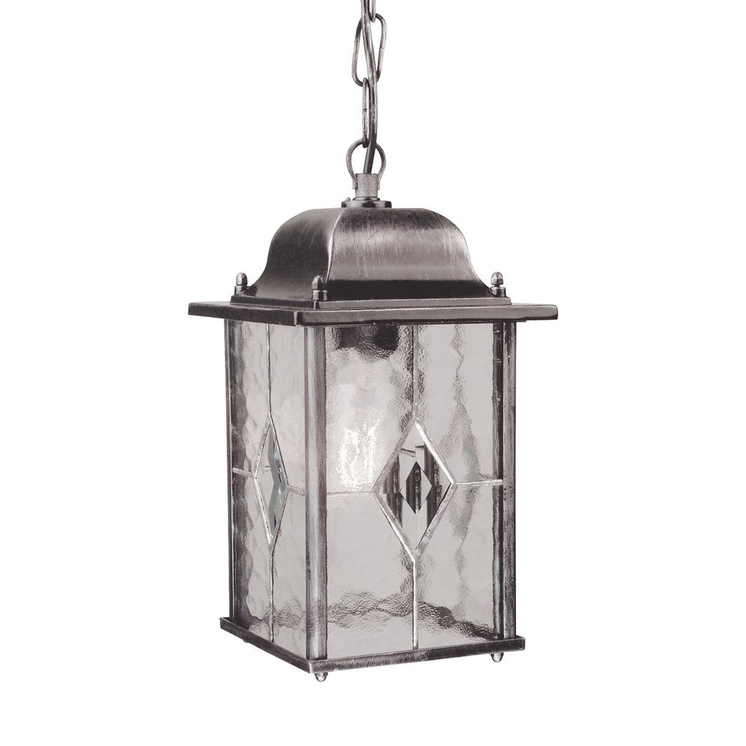 Norlys Wexford 1 Light Chain Lantern  WX9 Black/Silver