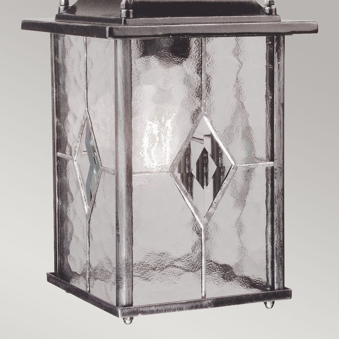 Norlys Wexford 1 Light Chain Lantern  WX9 Black/Silver