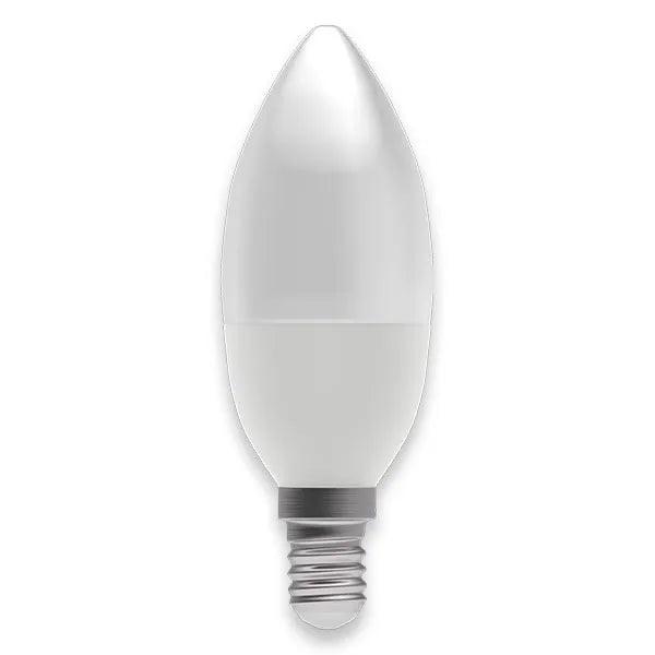 4W LED DIMMABLE CANDLE OPAL - SES, 2700K - Prisma Lighting