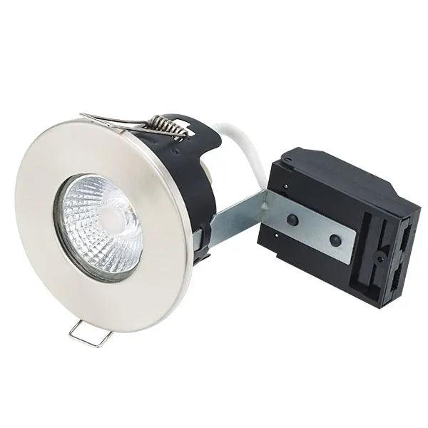 FIRE RATED MV/LV SHOWERLIGHT - CHROME - Prisma Lighting