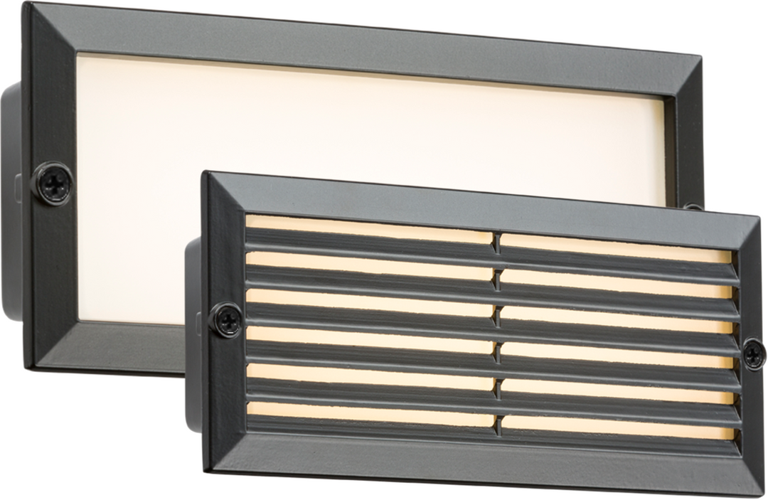 Knightsbridge 230V 5W White LED Brick Light - Recessed, IP54 - Prisma Lighting