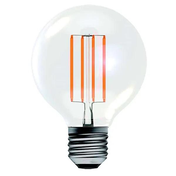 4W LED Filament G80 Globe Clear Dimmable Light Bulbs - ES