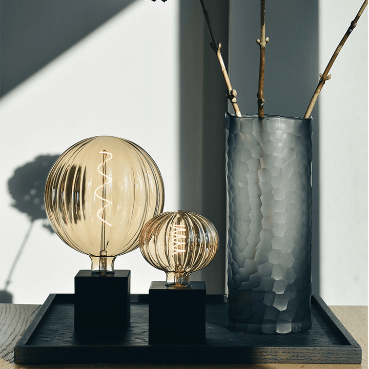 Calex Cube Black Table Lamp E27 - Prisma Lighting