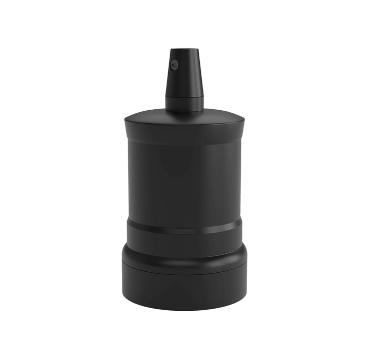 Calex ES Lamp Holder Peak with Shade Ring - Prisma Lighting
