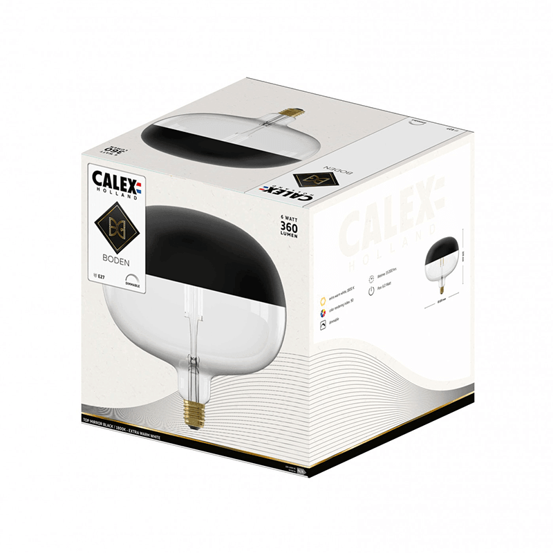 Calex Boden Top Mirror Dimmable E27 - Prisma Lighting