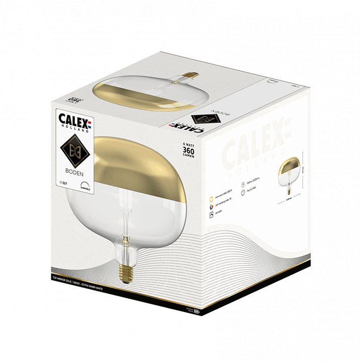 Calex Boden Top Mirror Dimmable E27 - Prisma Lighting