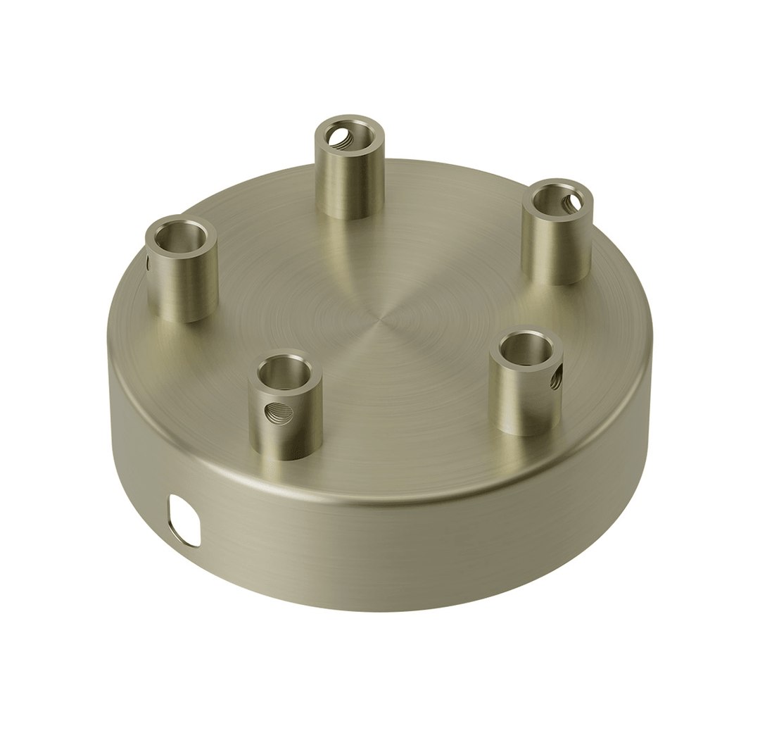 Calex Metal Ceiling Rose 5 Hole - Prisma Lighting
