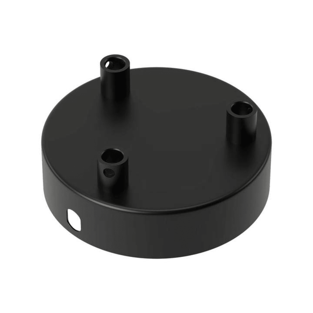 Calex Metal Ceiling Rose 3 Hole - Prisma Lighting