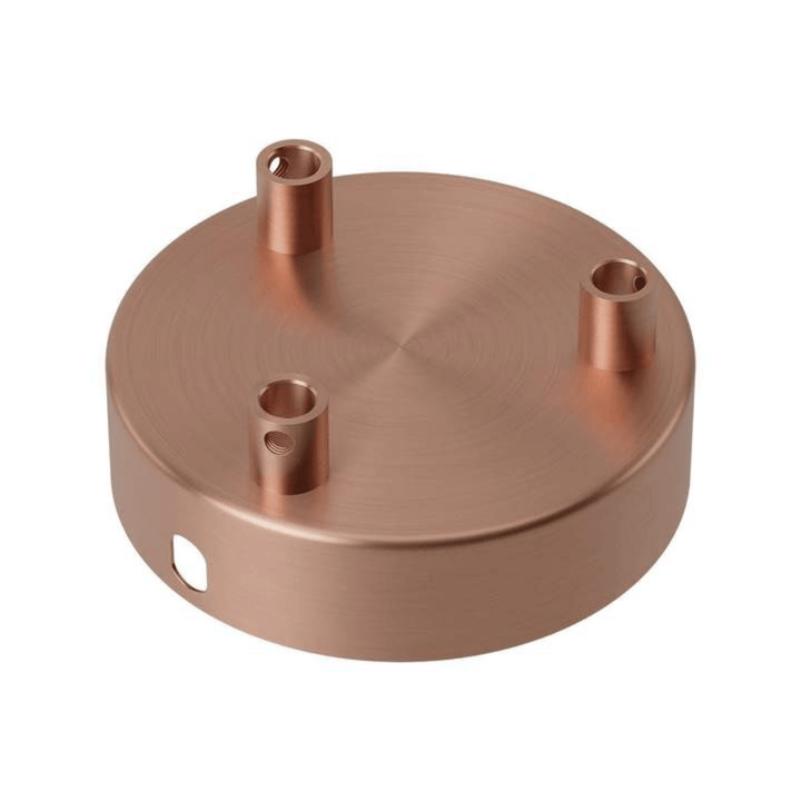 Calex Metal Ceiling Rose 3 Hole - Prisma Lighting