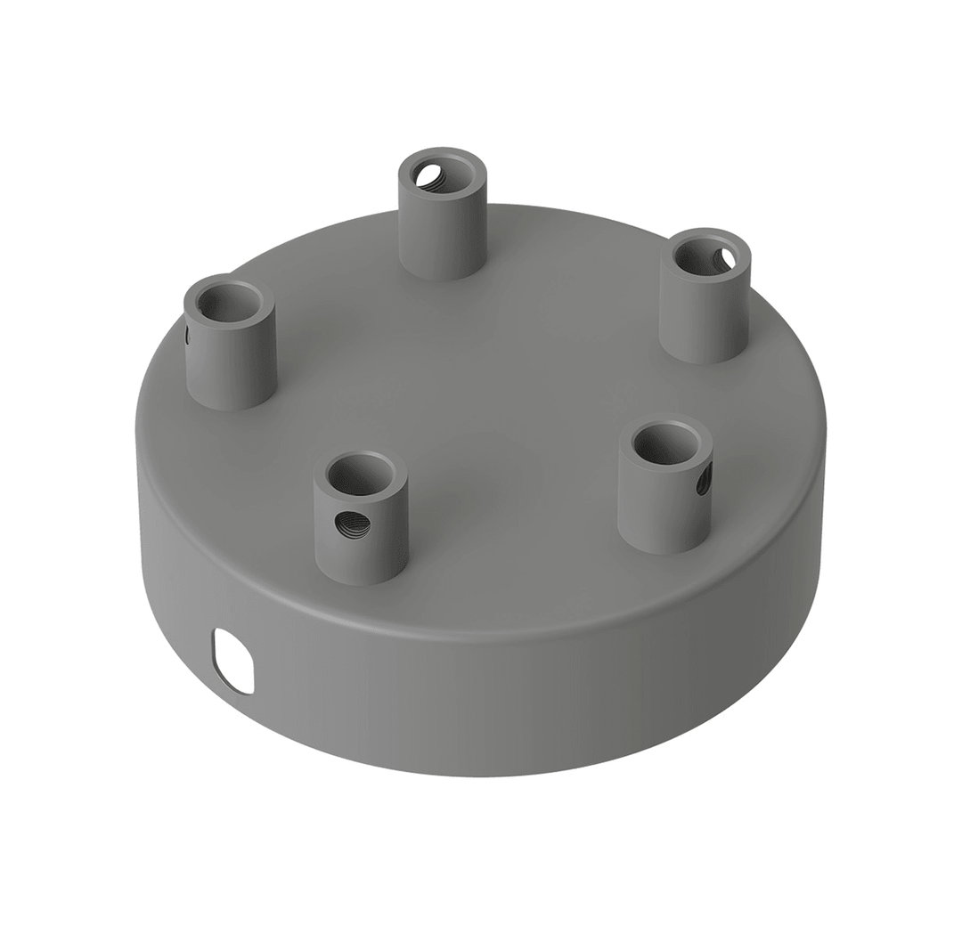 Calex Metal Ceiling Rose 5 Hole - Prisma Lighting