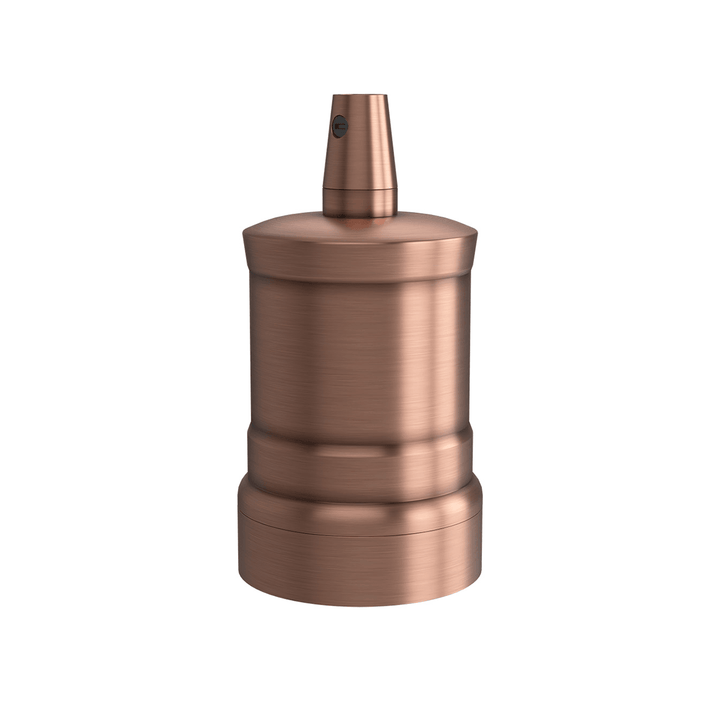 Calex ES Lamp Holder Peak with Shade Ring - Prisma Lighting
