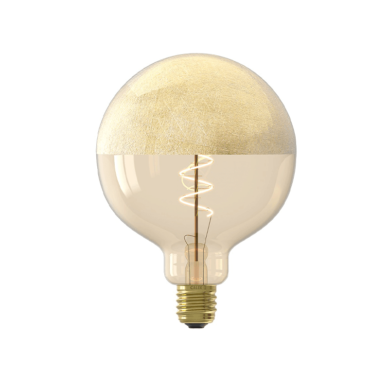 Calex Globe G125 Top Mirror Dimmable E27 - Prisma Lighting