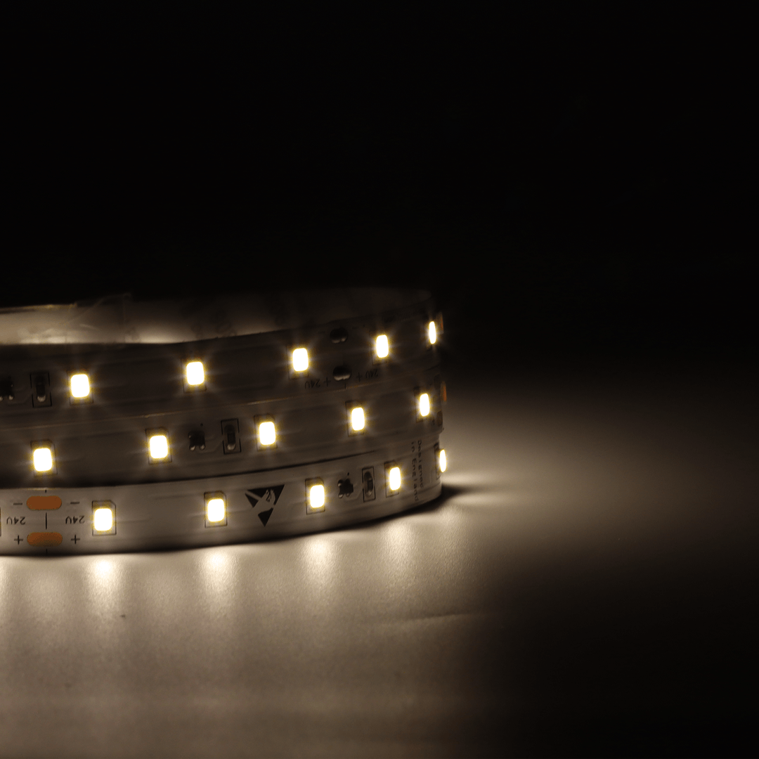 LED Strip Medium Brightness Constant Current Long lengths up to 20m 4.32W 24V IP20 (Sold by the Metre) - Prisma Lighting