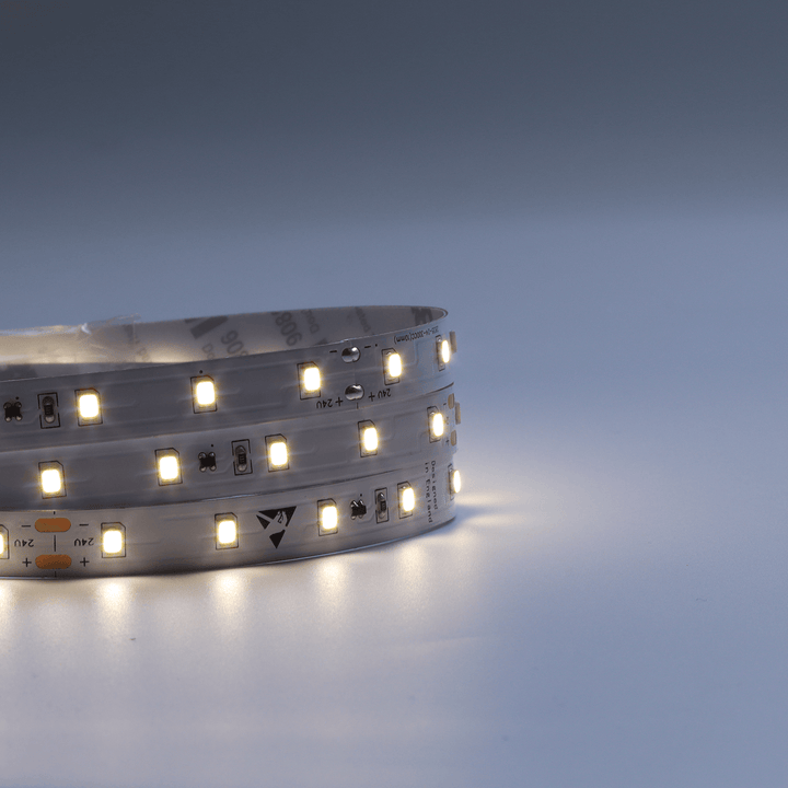 LED Strip Medium Brightness Constant Current Long lengths up to 20m 4.32W 24V IP20 (Sold by the Metre) - Prisma Lighting