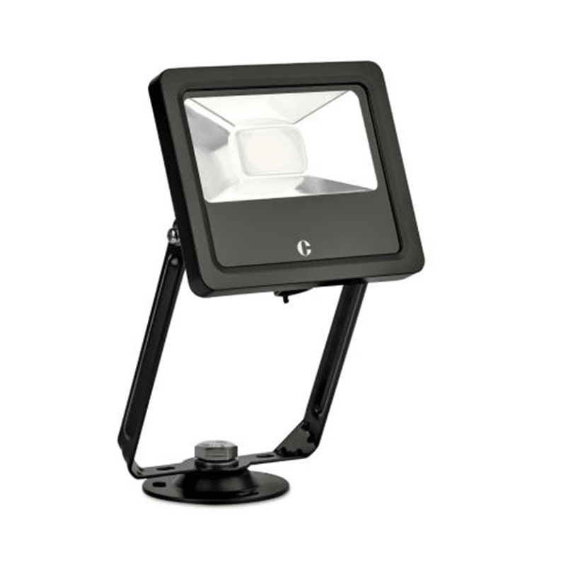 Collingwood FL01BXCS Black IP44 10W Colour Switchable Floodlight - Prisma Lighting