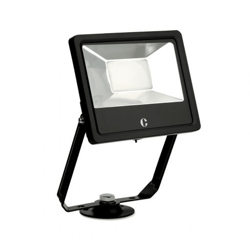 Collingwood FL02BXCS Black IP44 20W Colour Switchable Floodlight - Prisma Lighting