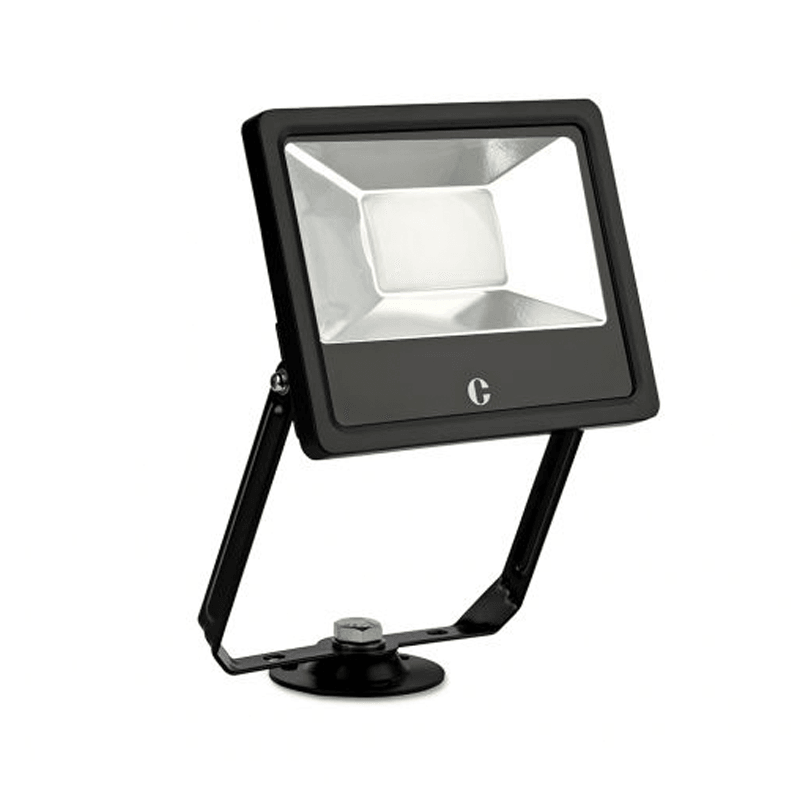 Collingwood FL03BXCS Black IP44 30W Colour Switchable Floodlight - Prisma Lighting