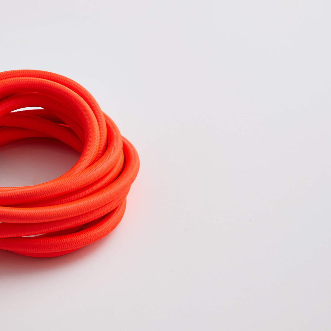 Prisma Neon Flo Pink 3 Core 0.5mm Solid Braid Cable - Prisma Lighting
