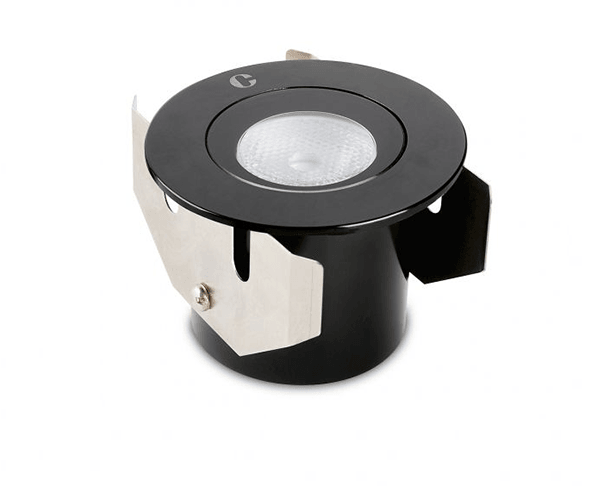 Collingwood GL016F BMB Black 1W IP68 Submersible LED Ground Light - Prisma Lighting