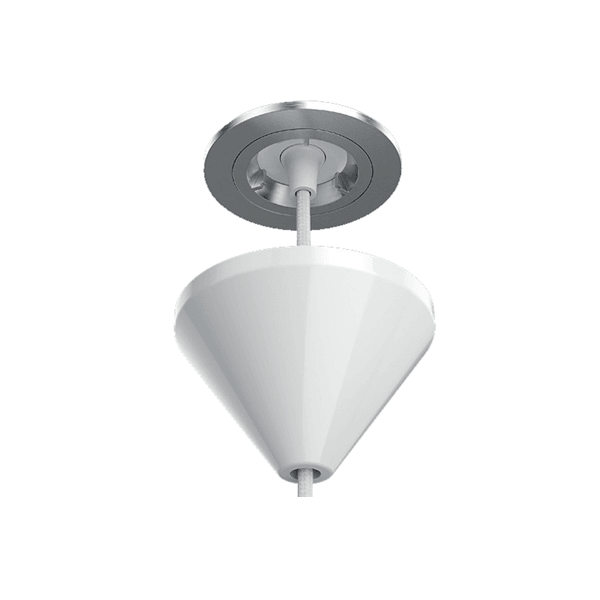 GU10+ Downlight to pendant Conical Ceiling Rose - Prisma Lighting