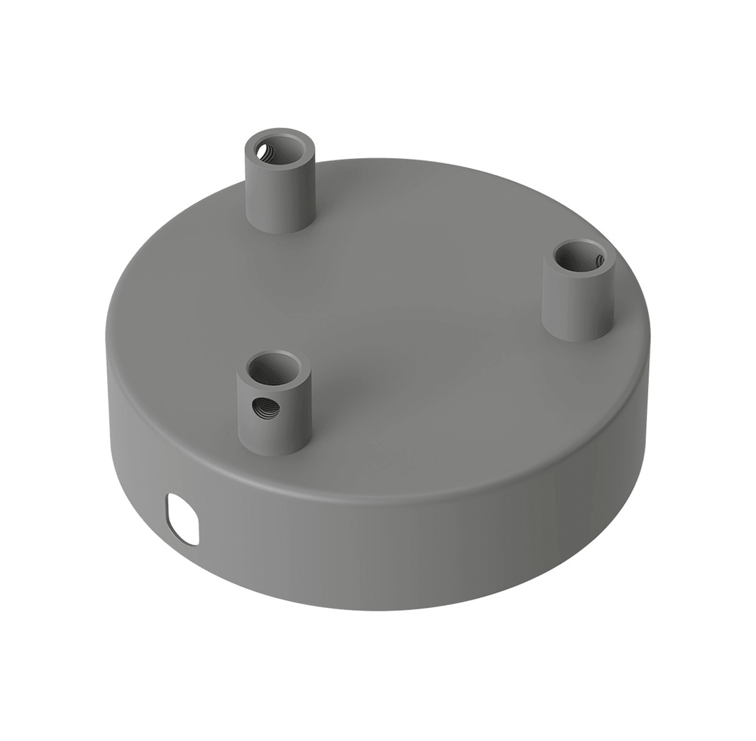 Calex Metal Ceiling Rose 3 Hole - Prisma Lighting