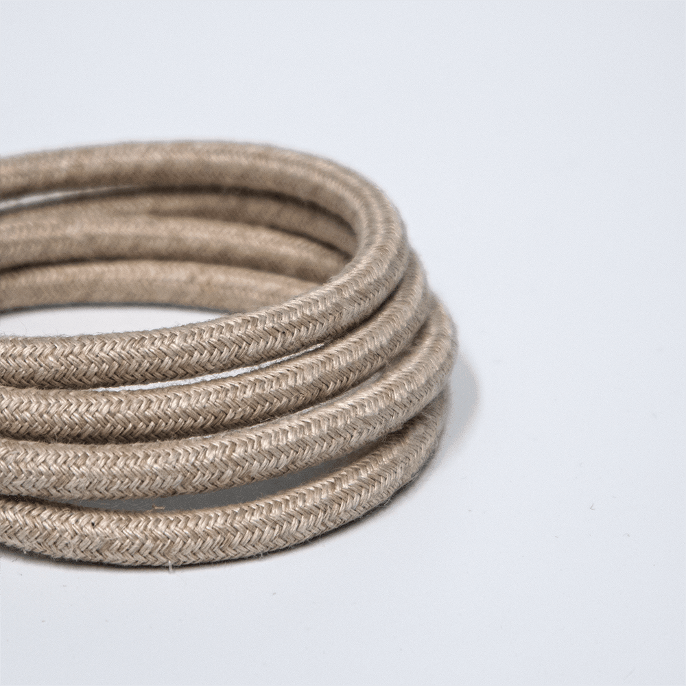 Prisma Linen 3 Core 0.5mm Solid Braid Cable - Prisma Lighting