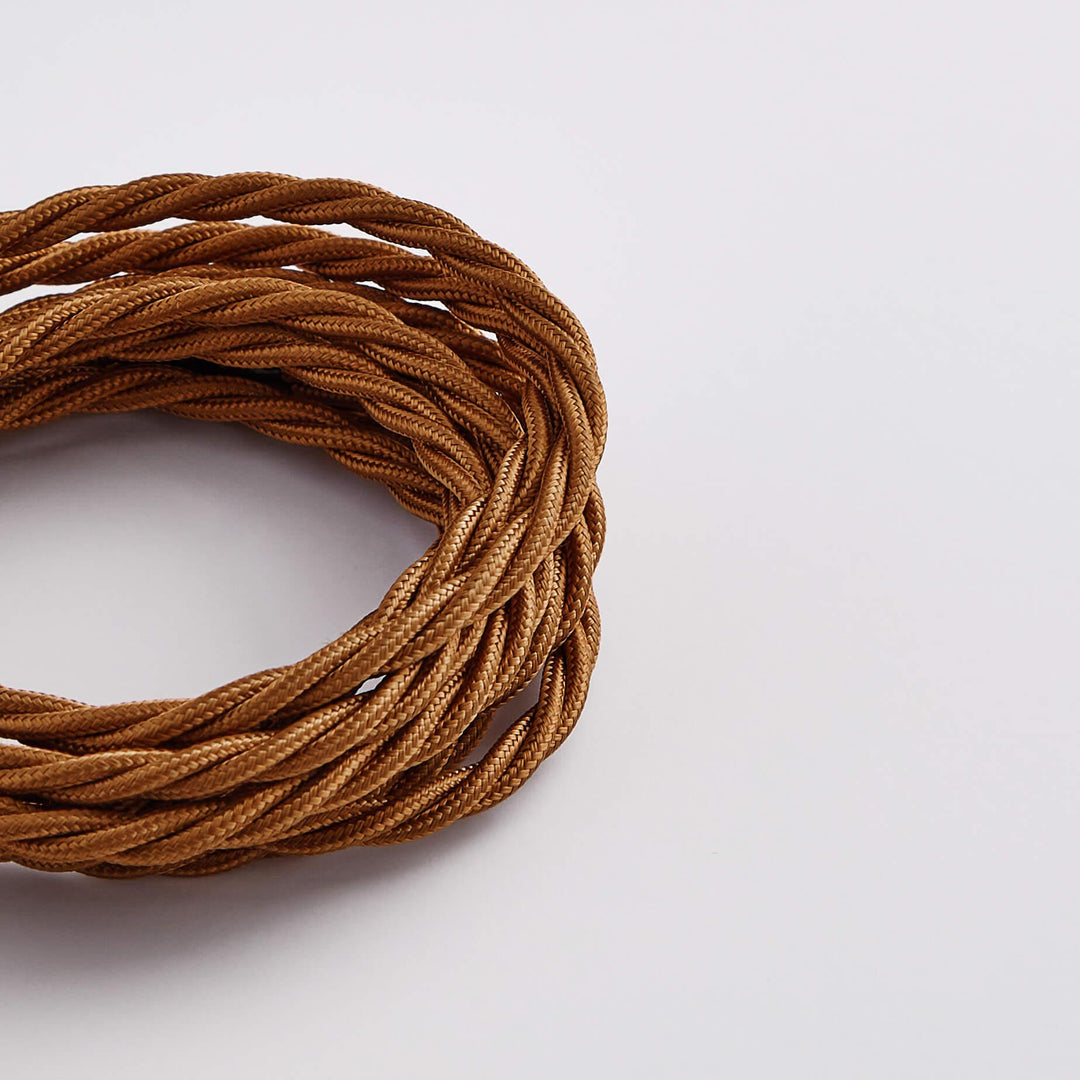 Prisma Nutmeg 3 Core 0.5mm Twisted Cable - Prisma Lighting