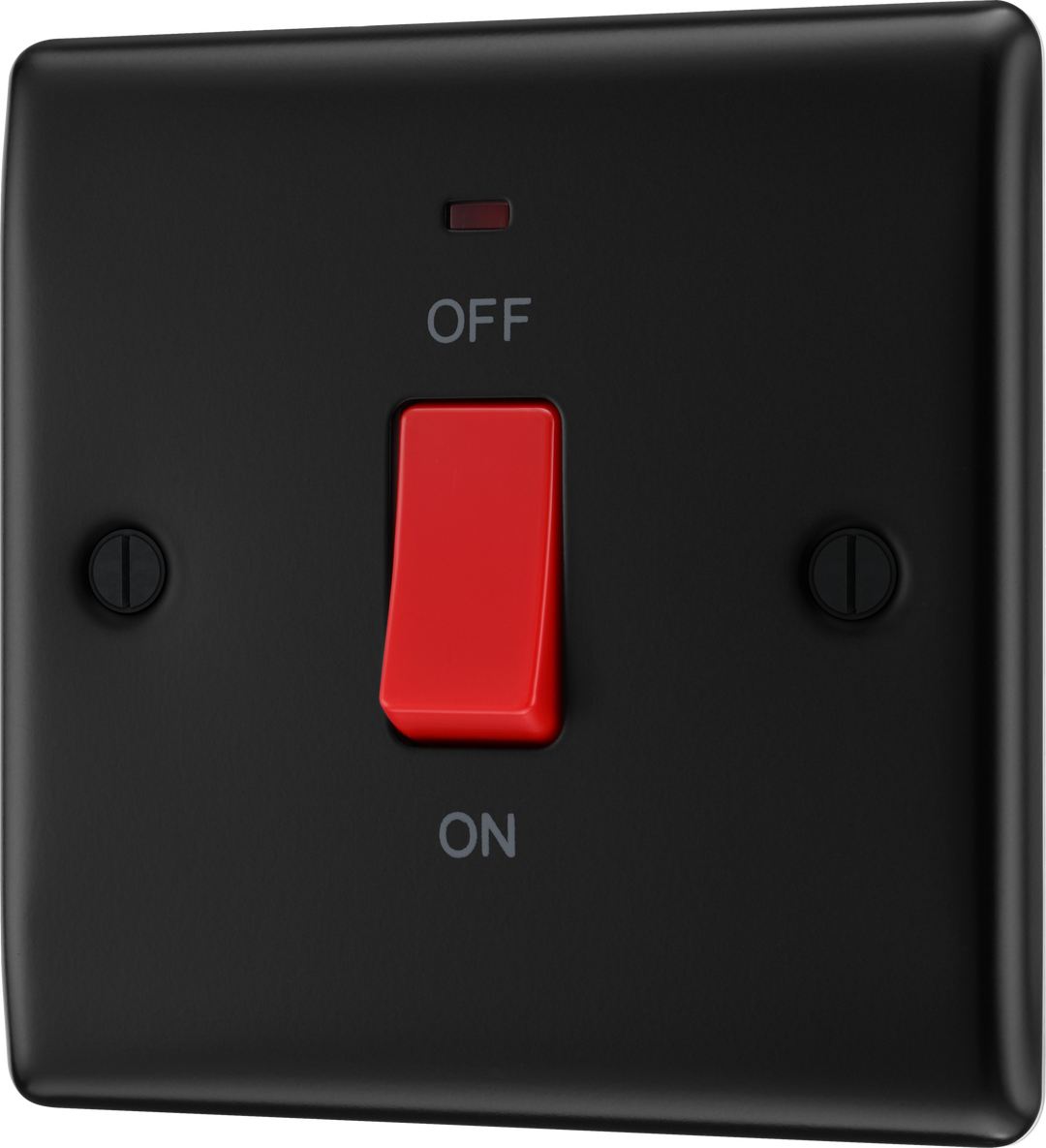 Nexus Metal 45A Square Cooker Control Unit with Power Indicator - Prisma Lighting