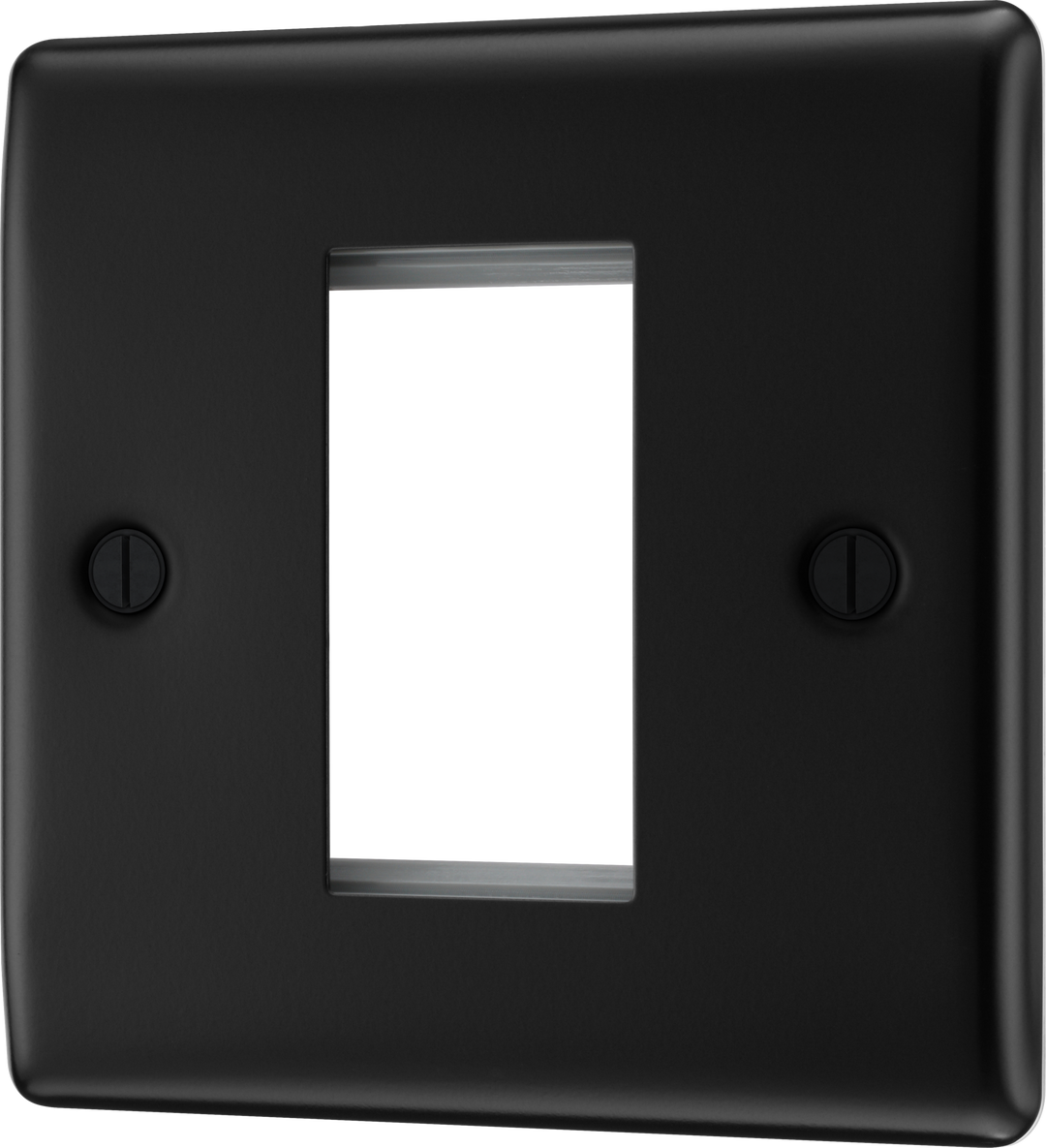 Nexus Metal Single Square Front Plate - Prisma Lighting