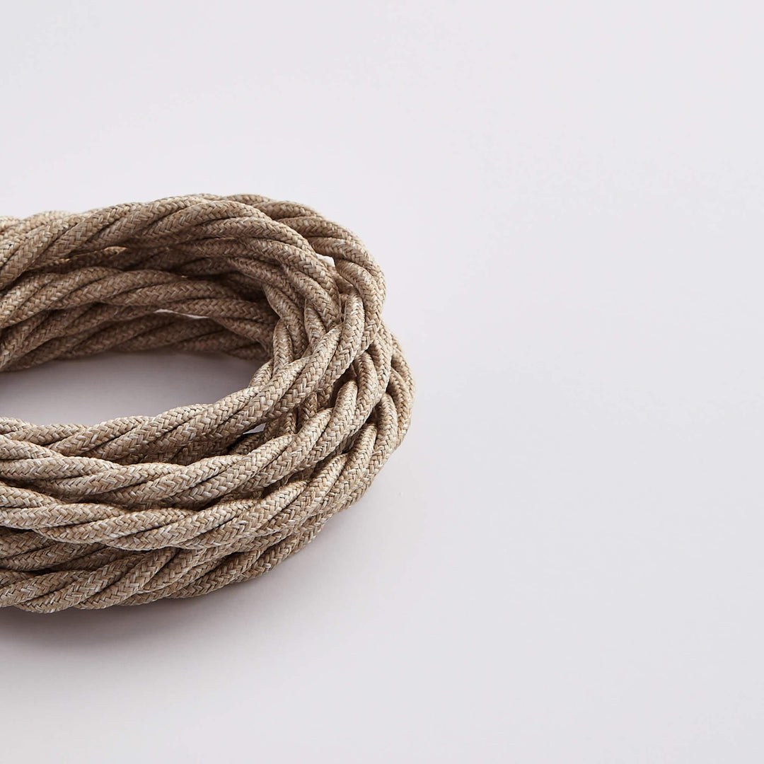 Prisma Linen 3 Core 0.5mm Twisted Cable - Prisma Lighting